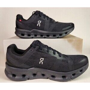 On Running Cloudgo Black/Eclipse (Wide D) 65.98616 Women's Running Shoes Sz 10